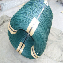 Alambre de hierro galvanizado verde del electrodo del PVC